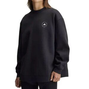 Adidas by Stella McCartney Oversized Sweatshirt Size S, Excellent Cond, Black